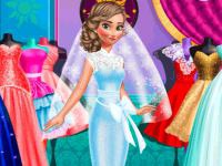 Rapunzel wedding dress designer