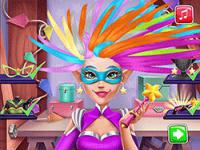 Jeu mobile Galaxy girl real haircuts