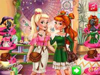 Jeu mobile Boho princesses real makeover