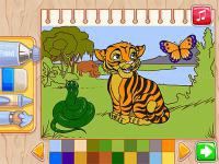 Jeu mobile Color me jungle animals