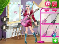 Jeu mobile Rock band dress up