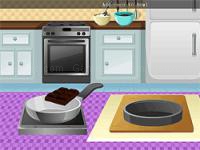 Triple chocolate trifle