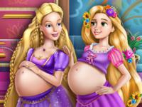 Jeu mobile Goldie princesses pregnant bffs h5