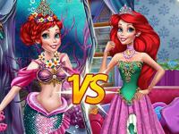 Jeu mobile Ariel princess vs mermaid