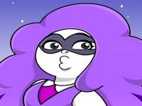 Jeu mobile Purple jewel dress up game