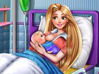 Jeu mobile Goldie princess mommy birth