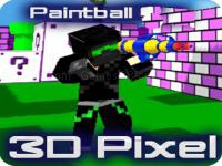 Jeu mobile Paintball gun pixel 3d multiplayer