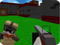 Jeu mobile Blocky gun 3d warfare multiplayer
