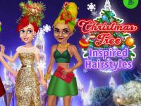 Jeu mobile Christmas tree inspired hairstyles