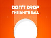 Don't drop the white ball