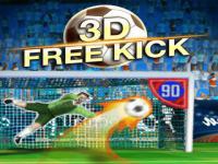 Jeu mobile 3d free kick