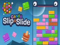 Jeu mobile Candy: slip and slide