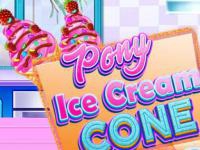 Jeu mobile Pony ice cream cone