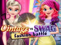 Jeu mobile Vintage vs swag fashion battle