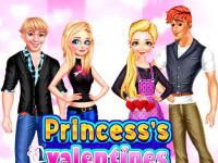 Jeu mobile Princess valentines day party