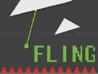 Jeu mobile Fling : move only with grappling hook