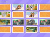 Jeu mobile Scratch & match animal