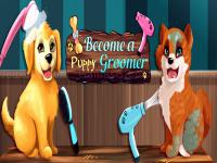Jeu mobile Become a puppy groomer