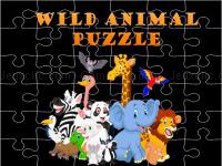 Jeu mobile Wild animals puzzle
