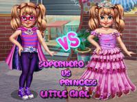 Jeu mobile Little girl superhero vs princess