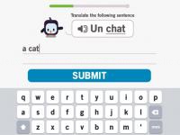 Jeu mobile Learn french basic skills