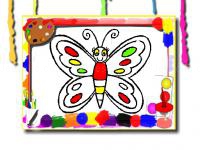 Jeu mobile Butterfly coloring book