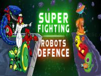Jeu mobile Super fighting robots defense