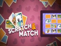 Jeu mobile Scratch & match animals