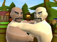 Jeu mobile Oil wrestling