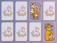 Jeu mobile Animals memory game