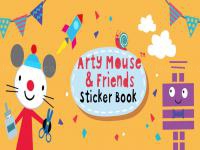 Jeu mobile Arty mouse sticker book