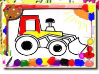 Jeu mobile Bts kids car coloring