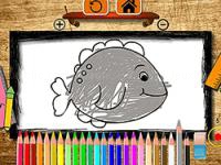 Jeu mobile Back to school coloring book