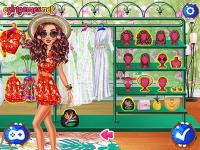 Jeu mobile Island princess stylish tropical flowers