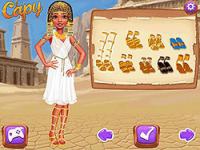 Jeu mobile Princesses ancient vs modern look