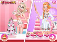 Princesses cooking challenge: cake