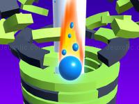 Jeu mobile 3d ball fall