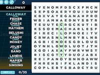 Jeu mobile Penny dell word search