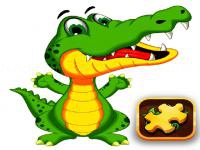 Jeu mobile Aligator puzzle