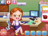 Jeu mobile Baby hazel accountant dressup