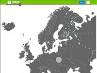 Jeu mobile Geo quiz europe