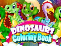 Jeu mobile Dinosaurs coloring book