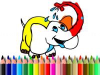 Jeu mobile Bts elephant coloring