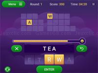 Jeu mobile Scramble words