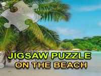 Jeu mobile Jigsaw puzzle on the beach