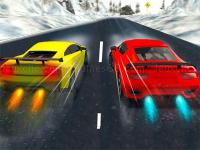 Jeu mobile Snow fast hill track racing