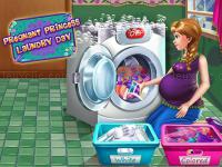 Jeu mobile Pregnant princess laundry day