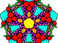 Coloring book: mandala