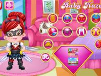 Jeu mobile Baby hazel super girl dressup