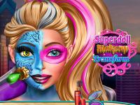 Super doll makeup transform